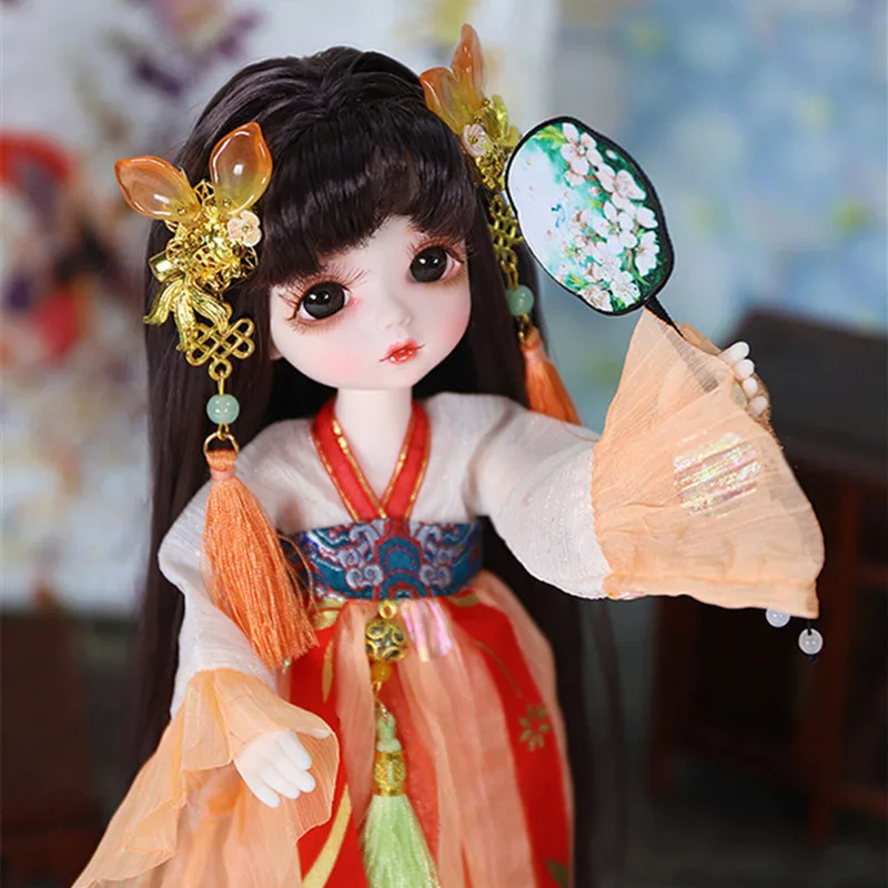 Muñecas del Hada de los sueños 1/6 BJD, muñecos de la serie Little Angel de 28cm, articulación de bolas con ojos de cuero cabelludo, ropa, maquillaje, juguete artesanal, regalo para niñas