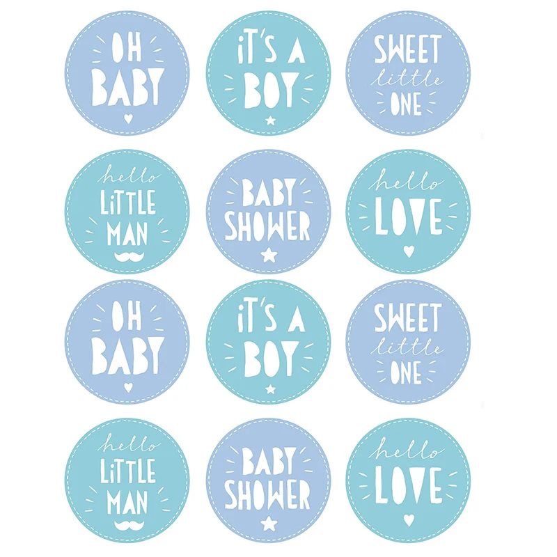 Наклейки Team Boy Girl Baby Shower наклейки с надписью It is a Girl|Украшения своими руками для
