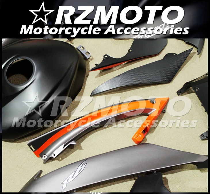ABS мотоцикл обтекатель комплект для YAMAHA YZF R6 2008- год кузов литьевая форма Магазин № 1790