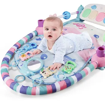 

Musical Toys Baby Play Mat Kids Rug Educational Puzzle Toys Carpet With Piano Keyboard Baby Gym Crawling Activity Mat