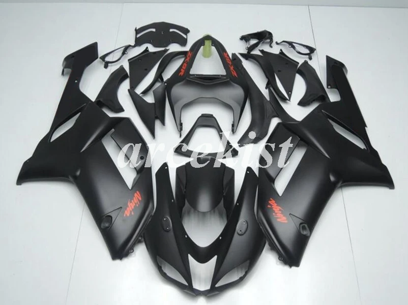 4 подарки ABS мотоцикл полный обтекатель комплект подходит для Kawasaki ZX6R 2007 2008 ZX-6R 07 08 ниндзя 636 Кузов Набор Белый Черный