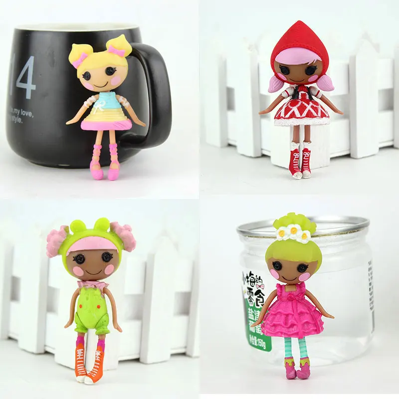 4 шт. в 1,3 дюйма оригинальные MGA куклы Lalaloopsy Мини Куклы - Цвет: 03