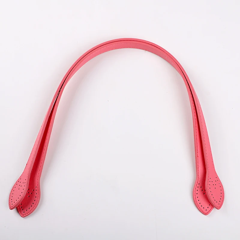 pink 2 шт. 60 см сумка из искусственной кожи ремень женская сумка на плечо ремень с ручкой для женщин Замена для сумки ремень DIY сумка Аксессуары - Цвет: pink