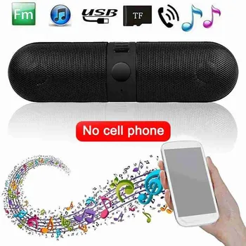 

1Pcs Bluetooth Mini Speaker For A2DP AVRCP Headset Outdoor Sports Shockproof Subwoofer Support TF Card For Phones 10 Meters