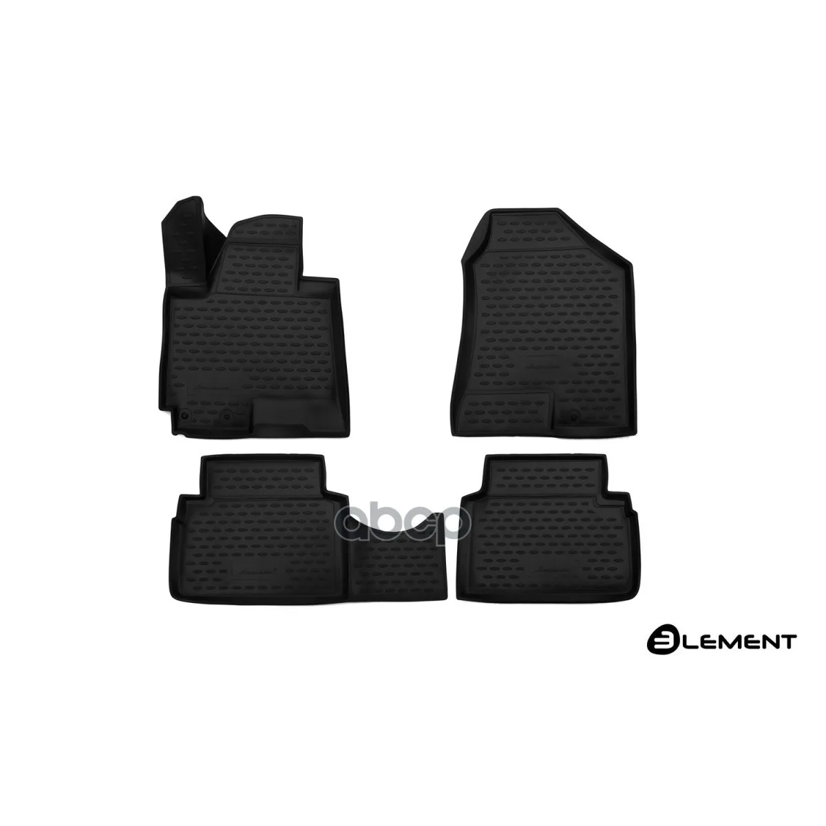 Коврики 3d В Салон Jac S5,-, 4 Шт.(Полиуретан) ELEMENT арт. ELEMENT3D10502210