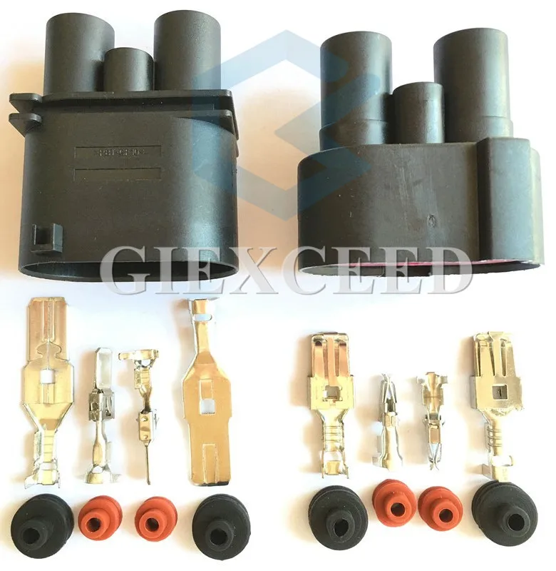 4 контакта 1J09064 1J0906444 1J0906234 автомобильный разъем датчика проводки гнездо