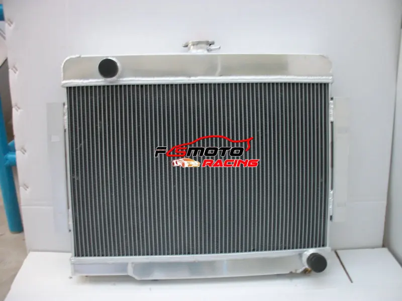 New Aluminum Radiator+FAN 1972-1986 For Fit Jeep CJ CJ5 CJ7 V8 Conversion 73 74 75 76 77 78
