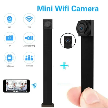 

1080P HD Standard lens Mini WIFI IP P2P Micro DIY Module Wireless Video Audio Recorder Motion Detection Camera with Spare lens
