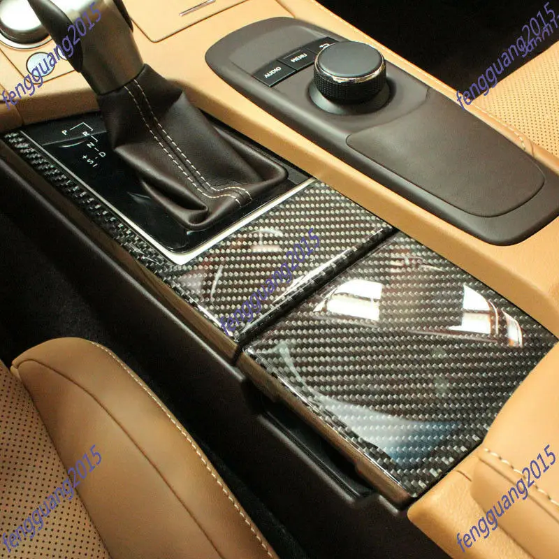 Для Lexus ES200 250 300h 350- углеродного волокна Шестерни Панель декоративное покрытие модификация автомобиля аксессуары