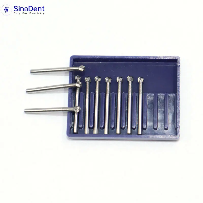 Стоматологические боры FG 5 8 # круглые из карбида вольфрама шт. 10 для