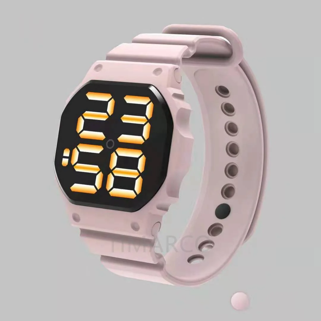 2021 Men's Watch LED Digital Watch for Men Women Sports Army Military Wristwatches Simple Silicone Electronic Cock Reloj Hombre 
