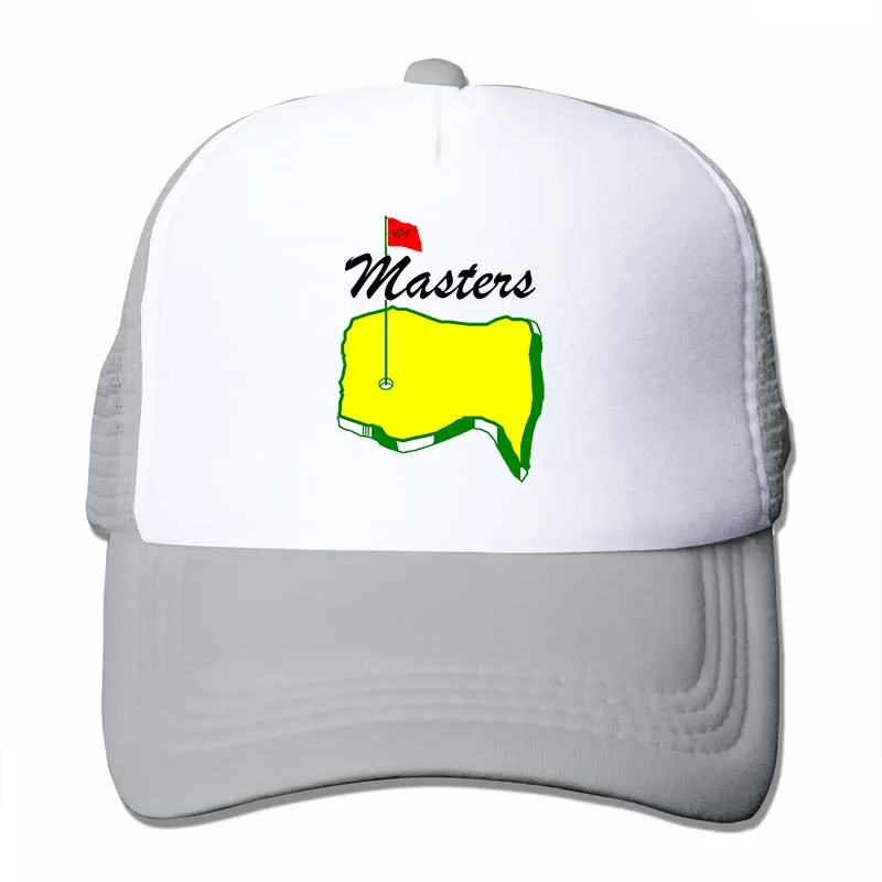 MASTERS TOURNAMENT бейсбольная кепка для мужчин и женщин, Кепка-Дальнобойщик, модная Регулируемая Кепка - Цвет: 4-Gray