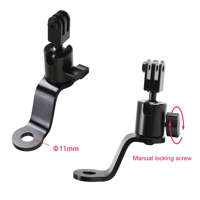 Sports Camera Holder, compatível com GoPro Hero 11, 10, 9, 8 preto