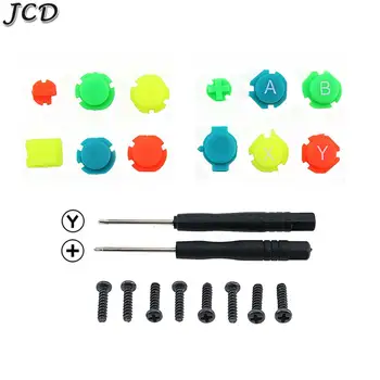 

JCD Directions buttons + Screwdrivers + screws For NS Switch housing Case for Nintend Switch Joy-Con shell game console case