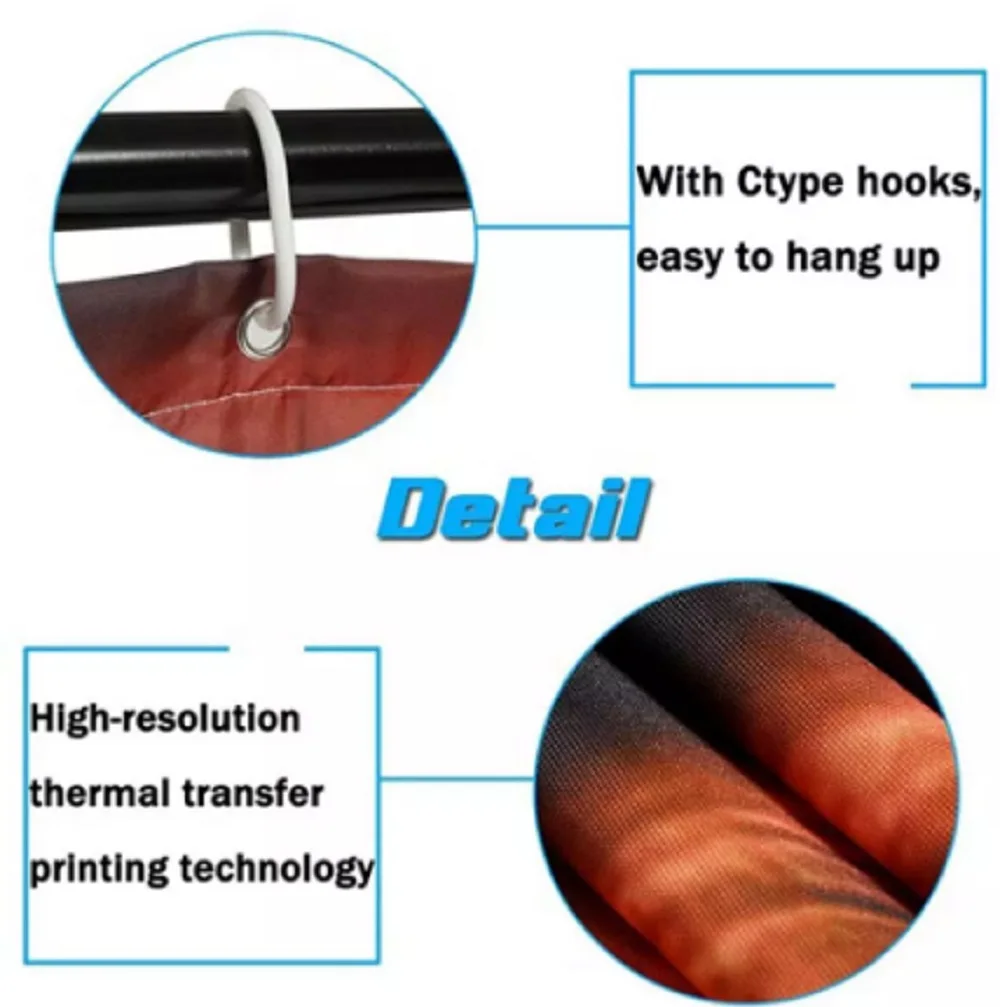 Cartoon Shark Bath Curtain Blue Ocean Animal Pattern Shower Curtain Polyester Fabric Waterproof Bathroom Decor Curtain with Hook Cartoon Shark Bath Curtain Blue Ocean Animal Pattern Shower Curtain Polyester Fabric Waterproof Bathroom Decor Curtain with Hook