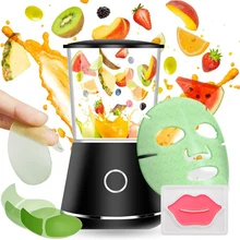 

Face Mask Maker Machine Automatic Fruit Vegetable Mask Machine with Face Eye Lip Molds DIY Face Mask Tool Home Use SPA Care
