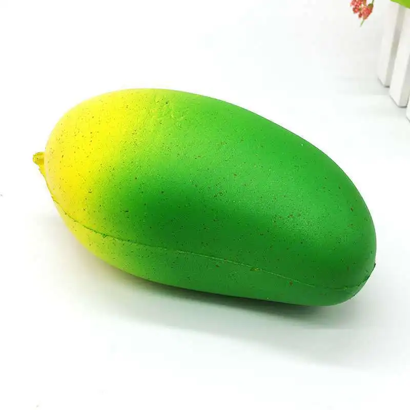 Мягкая игрушка Моделирование игрушка-фрукт манго декомпрессионные игрушки Детские забавные подарки медленный отскок манго декомпрессионная игрушка