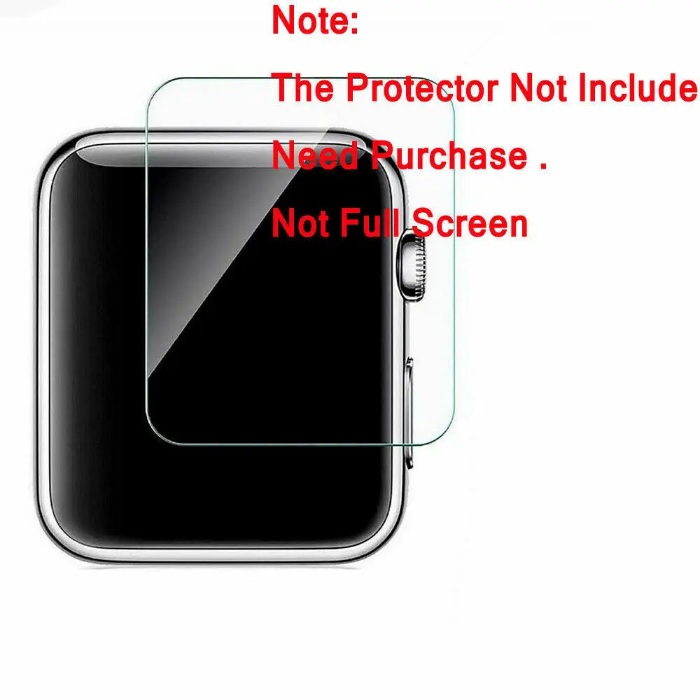 Блестящий силиконовый ремешок для Apple Watch 38/42 мм Iwatch Series 12 3 4 5|Ремешки часов| |