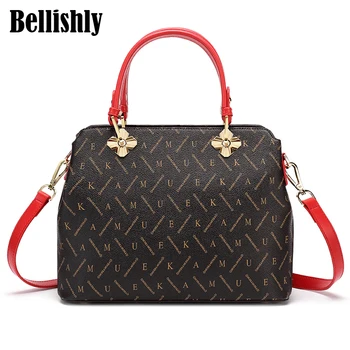 

Bellishly Women Famous Bags Female Vintage Elegant Handbag Ladies Luis Vuiton Designer Bag Girls Louis Channels Shoulder Sac