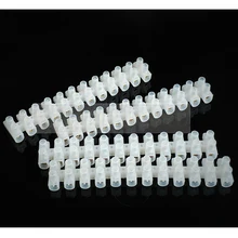 Wire connector Dual Row 12 Positions Barrier Strip Block Terminal Plastic Electrical connector terminal Screw terminal block