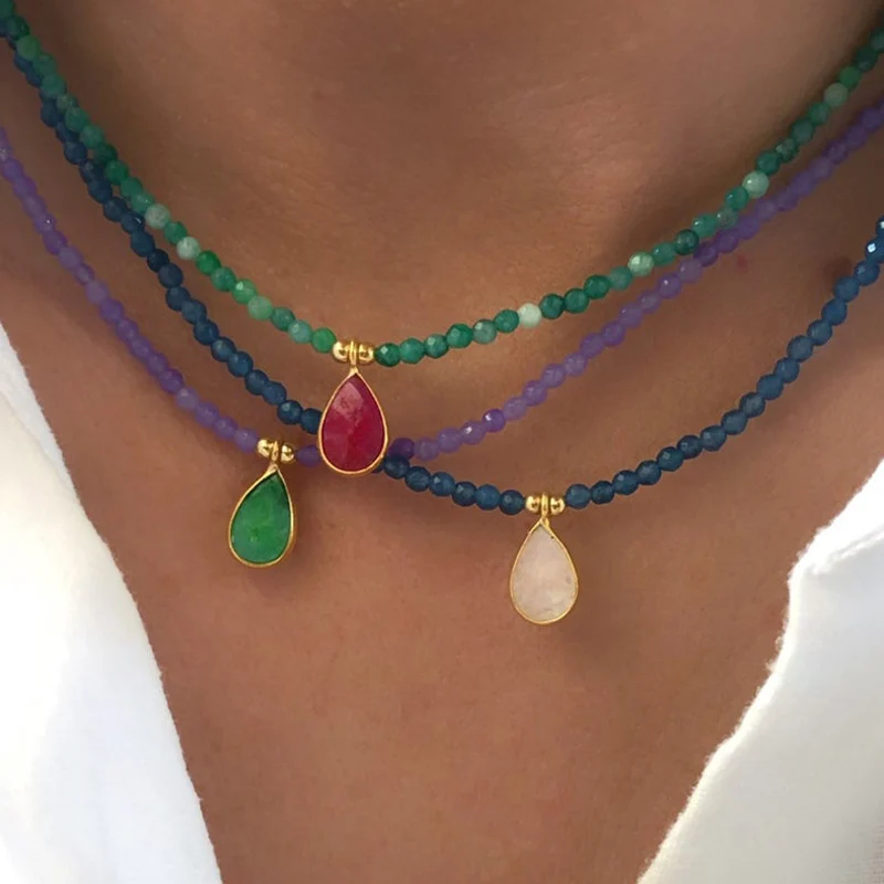 Hand-made Multi-faceted Crystal Beads 