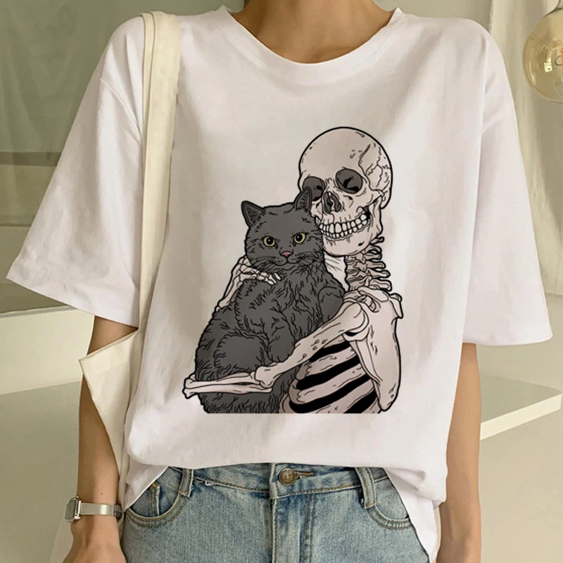 2020 New T Shirts Women Fashion Graphic Print Harajuku Feamle  T shirts Casual Short Sleeves Tops Tees Women Clothing