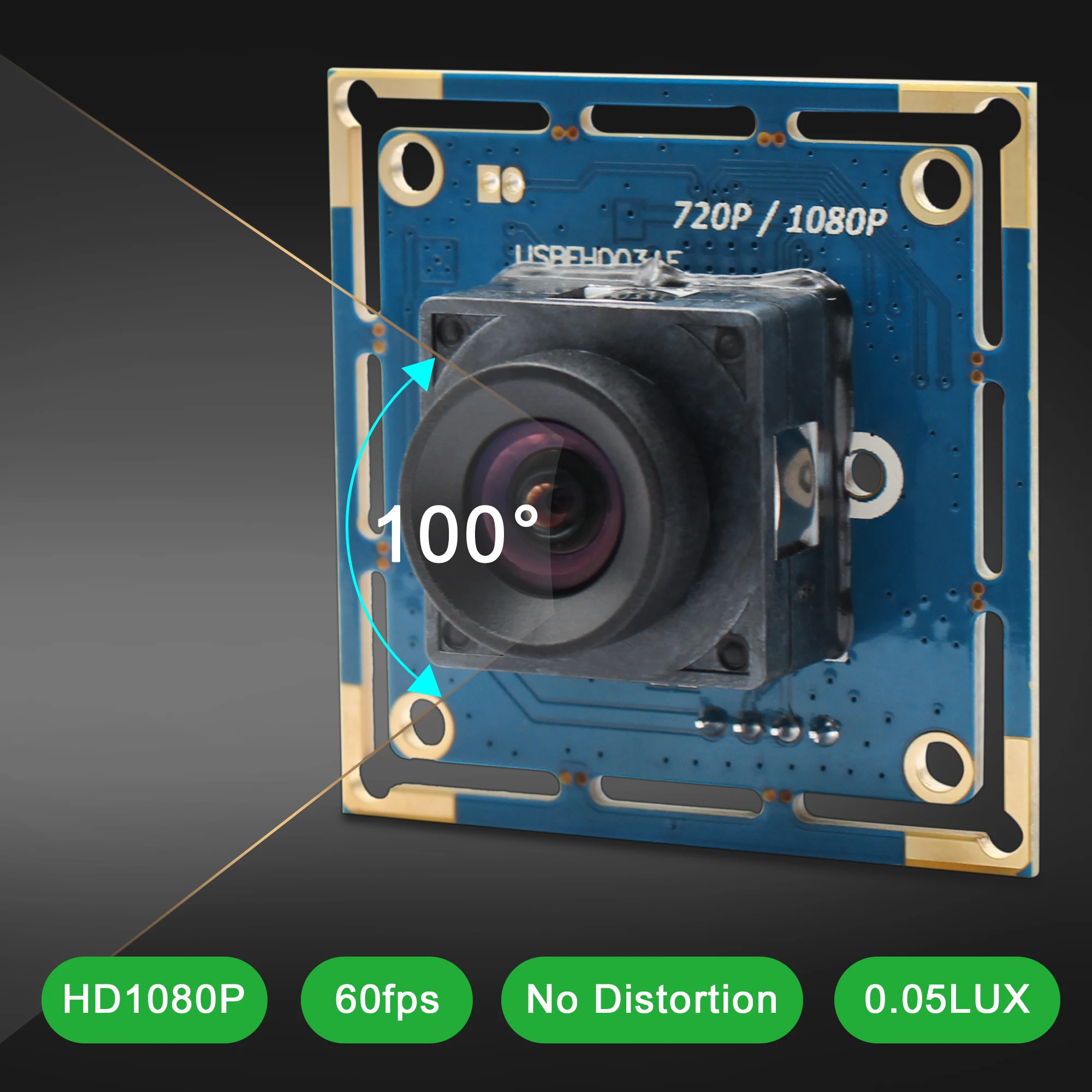 Без искажений MJPEG 30fps 1920*1080 OV2710 модуль камеры с автофокусом мини 38*38 мм USB платы