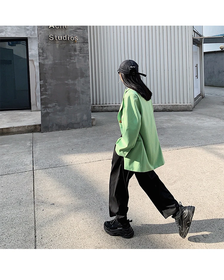 Милая популярная летняя Корейская версия пары прилив Vogue Fit прямые джинсы Большие Размеры Свободные повседневные брюки