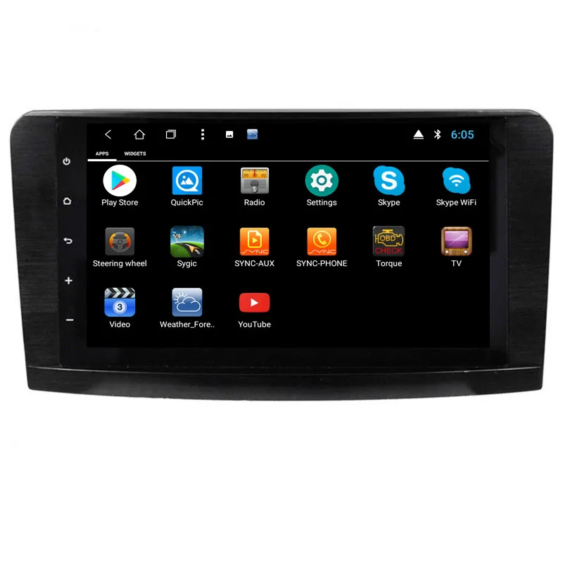 NAVITOPIA 9 дюймов 2G ram 32G rom Восьмиядерный Android 8,1 Автомобильный gps навигация для Benz ML GL W164 2005 2006 2007 2008 2009 2010 2011
