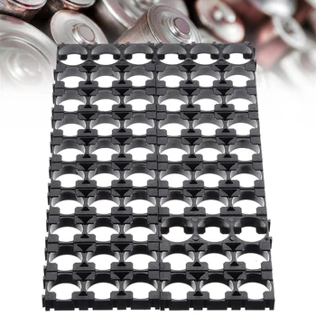 

20pcs 3x Cell 18650 Battery Spacer Professional 18650 Battery Radiating Shell Plastic Heat Holder Bracket Mayitr