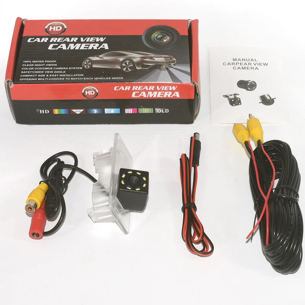 ZJCGO HD CCD Автомобильная камера заднего вида для парковки ночного видения Водонепроницаемая камера для Toyota Corolla Таиланд, Россия