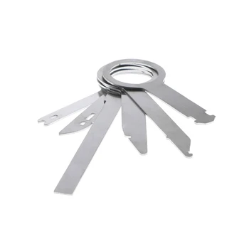 

8 Pcs Car Stereo CD Radio Audio Head Unit Release Removal Key Tool Kit