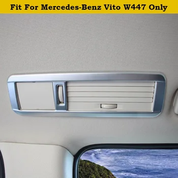 

4PCS Interior For Mercedes-Benz Vito W447 2014 2015 2016 2017 2018 Rear Roof Air Conditioning AC Outlet Vent Cover Trim Matte
