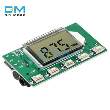 

DC 3-5V FM Module FM Transmitter Module Wireless Microphone Circuit Board 87.0MHz-108.0MHz Computer Audio Transmitting