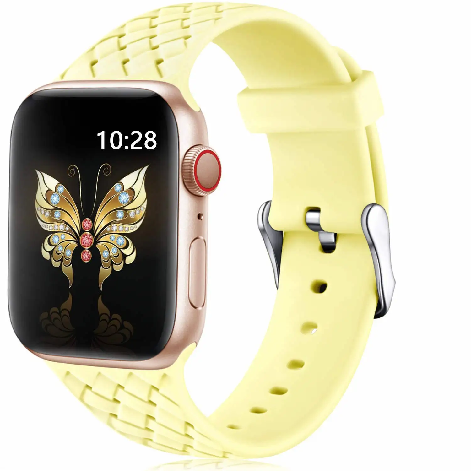 Силиконовый ремешок для apple watch 5 4 band 44 мм 40 мм iwatch 3 band 42 мм 38 мм браслет ремешок для часов apple watch series 4 5 3 2 1