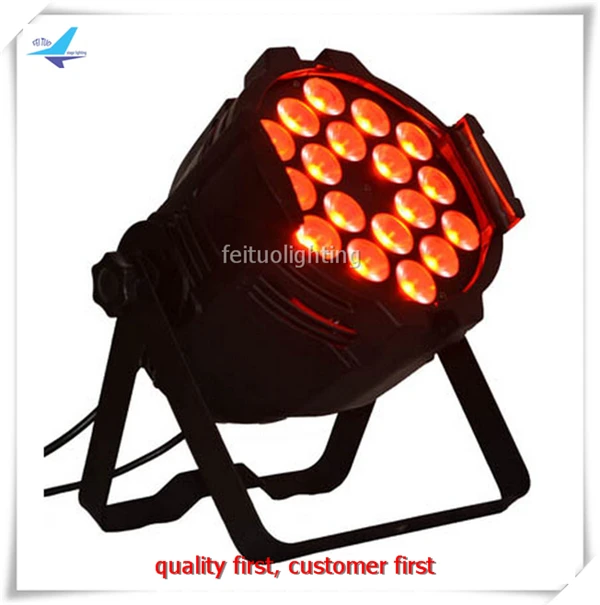 E-8 шт.+ чехол для свадьбы Рождество Led Par light 18x18 Вт rgbwa+ uv 6 В1 par led