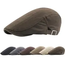 Осенняя мужская хлопковая Повседневная Уличная Спортивная остроконечная плоская кепка Регулируемый берет шапка Кепка чашки берет шапка кепка спорт на открытом воздухе