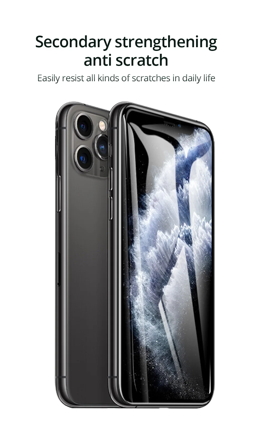 PZOZ закаленное стекло для iPhone 11 Pro X XS Max XR Plus, Защитная пленка для экрана телефона для iPhone11 Pro 5,8, 6,1, 6,5 полное покрытие стекла