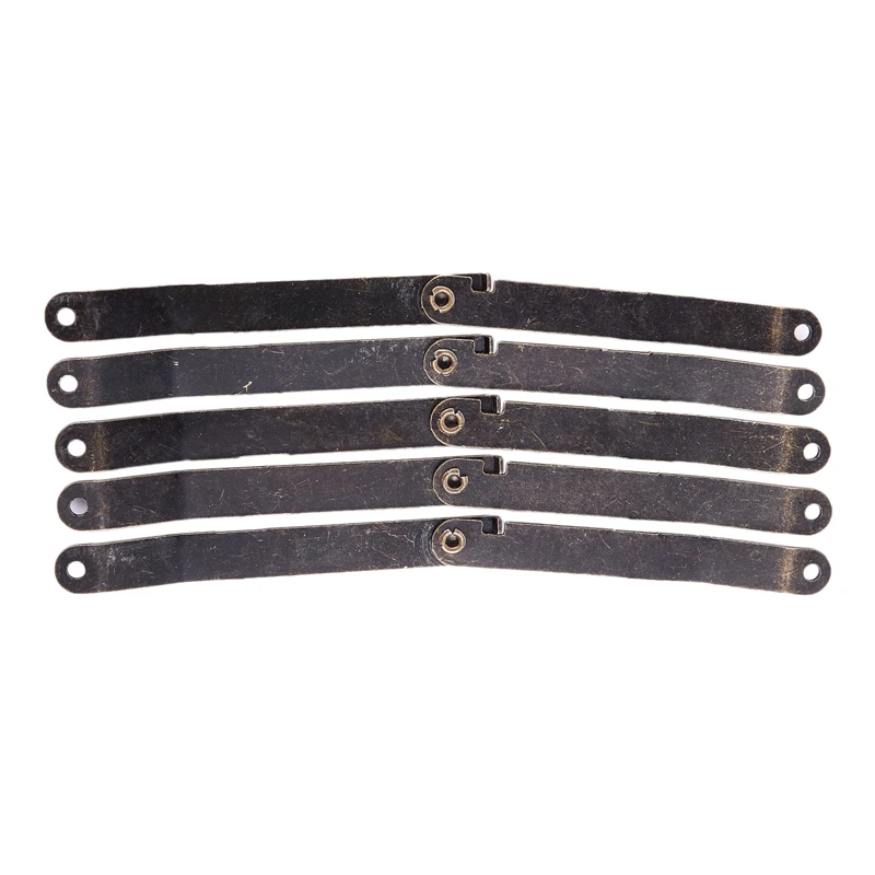 5pcs 98mmx11mm Furniture Box Rotatable Folding Lid Support Hinge Stay Promotion | Строительство и ремонт