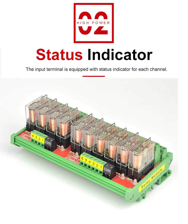 10-канальный 2NO+ 2NC c креплением на рейке Omron G2R-2 5A 12V 24V DC Интерфейс триггерный релейный модуль PNP/NPN Совместимость