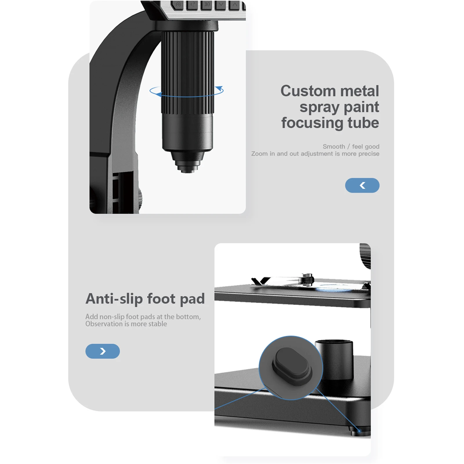 Inskam315 HD 7 Inch 2000X Digital Microscope for DIY 500X 1000X USB Industrial Microscopes Continuous Amplification Magnifier