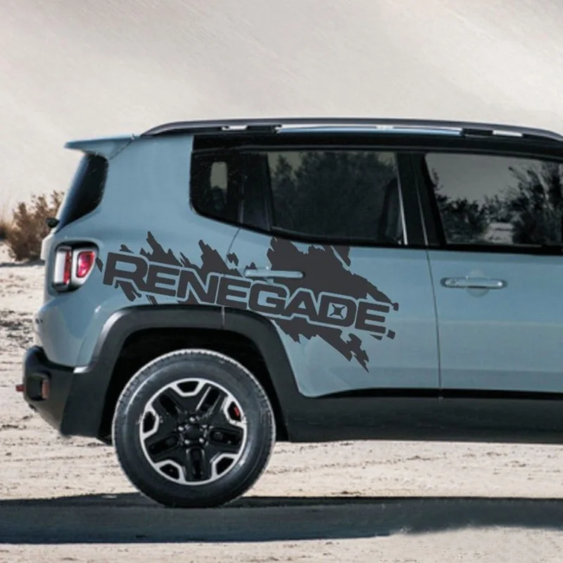 

Sport Matt Black Body Rear Trunk Letter Sticker Decal Graphics Vinyl for Jeep Renegade 2014 2015 2016 2017 2018 2019