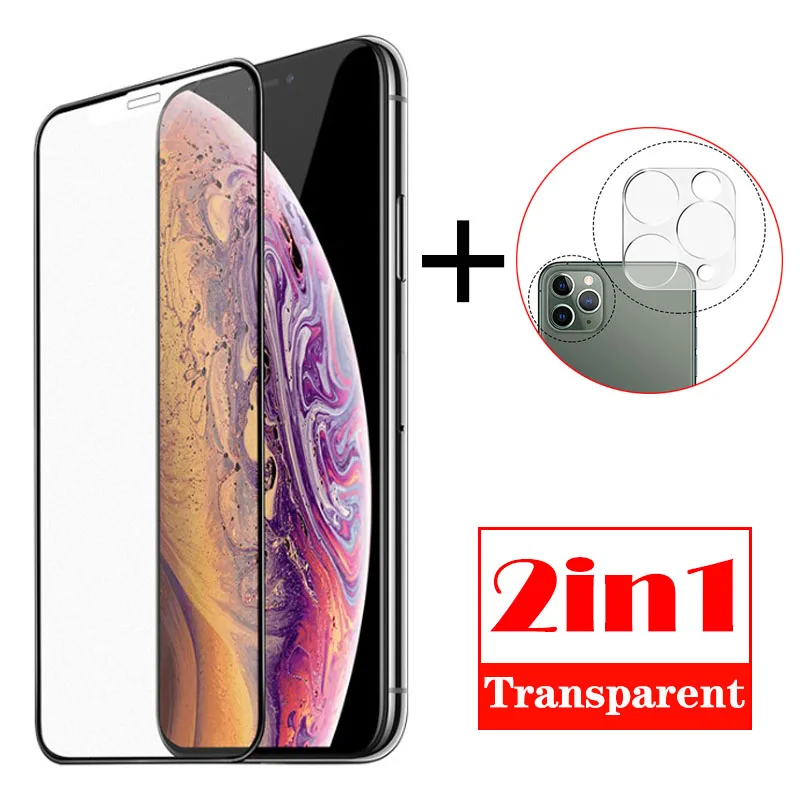 9H HD закаленное стекло для iphone 11 Pro Max прозрачное Защитное экрана X Xr Xs 7 8 Plus пленка