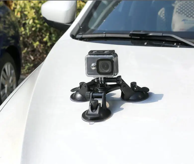 Держатель штатива на присоске для GoPro Hero 8 7 6 5 Black Session Xiaomi Yi 4K Sjcam Sj4000 Eken - Цвет: Size S