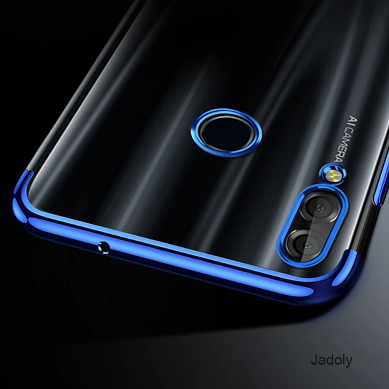 Electroplated Case For Huawei Honor 10 Lite p smart Y9 2019 Case Silicone Shockproof For Huawei Honor 10 Lite Y9 2019 Case