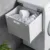Складная Корзина Для Белья Punch-free Baby Bathroom Plastic Household Storage Bin Car Trash Can Portable Drive Bin Car Organizer