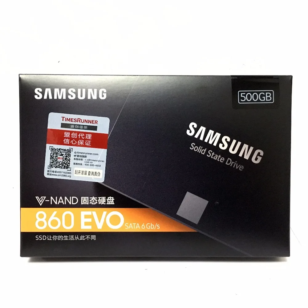 SAMSUNG компьютер ноутбук Настольный Ноутбук сервер 2,5 860 EVO 860EVO 250G 500GB 1T 2,5 SATA3 SSD Внутренний твердотельный Накопитель SSD