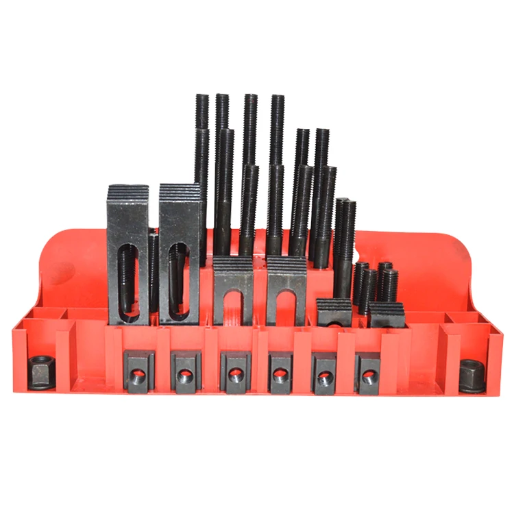 M12 Milling Machine Clamping Practical Set 58pcs Mill Clamp Kit Vice 1SET S45C S