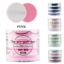 MAANGE 8 шт./компл. мягкие губки воздушные подушки для женщин леди красота макияж консилер Foundation порошок лица косметический инструмент с коробкой