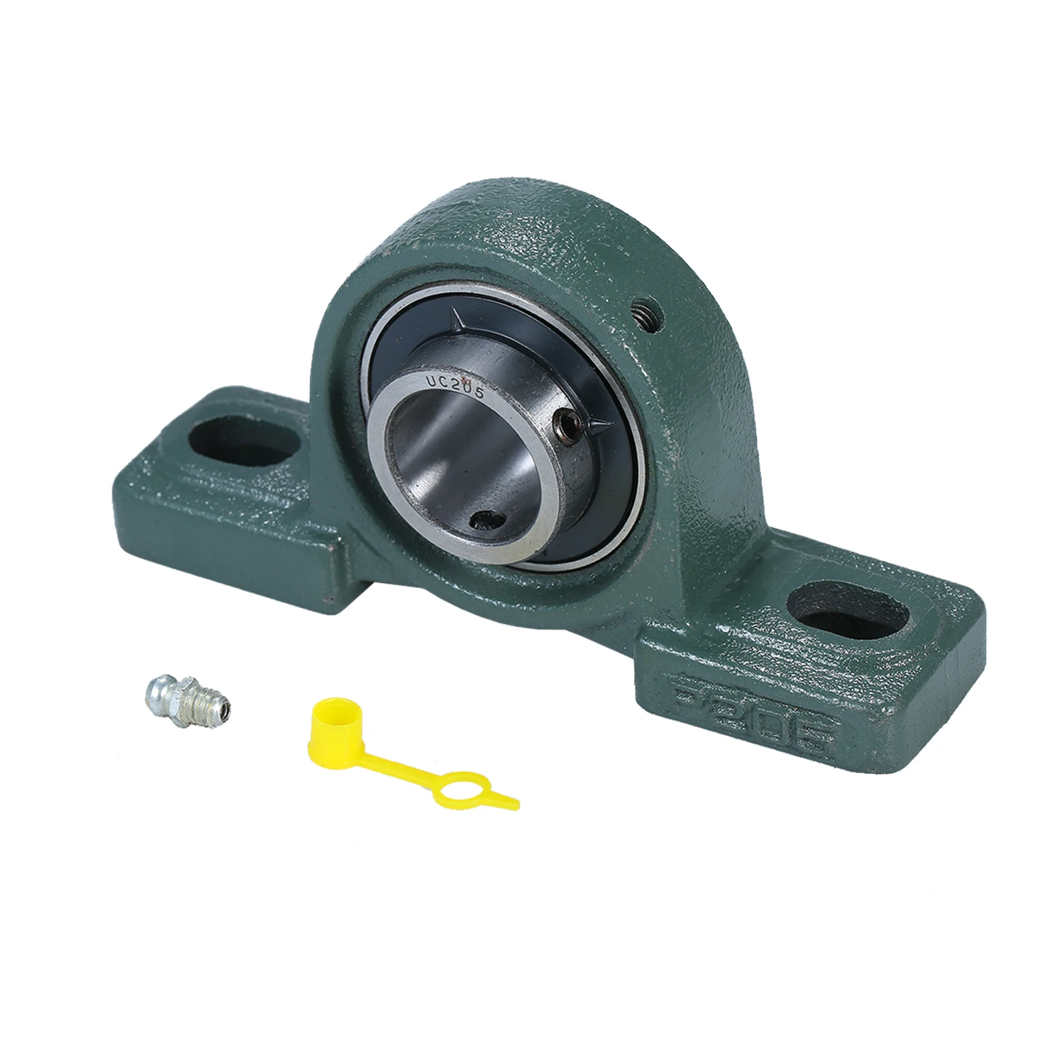 Upright Bearing Pedestal Cast Iron Bearing Block Vertical Type High Speed Running Ball Bearing Steels Block UCP205